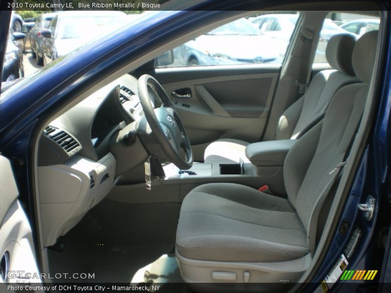 Blue Ribbon Metallic / Bisque 2010 Toyota Camry LE