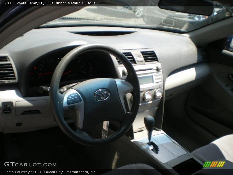Blue Ribbon Metallic / Bisque 2010 Toyota Camry LE