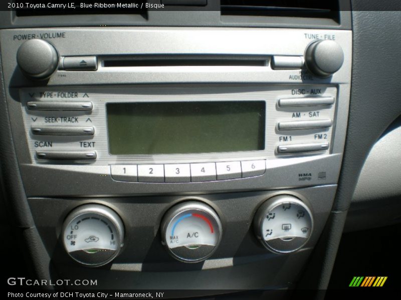 Blue Ribbon Metallic / Bisque 2010 Toyota Camry LE