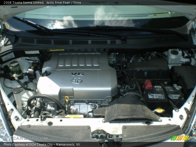 Arctic Frost Pearl / Stone 2008 Toyota Sienna Limited