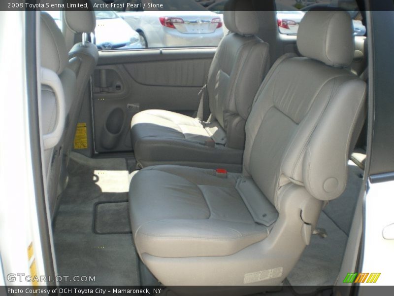 Arctic Frost Pearl / Stone 2008 Toyota Sienna Limited