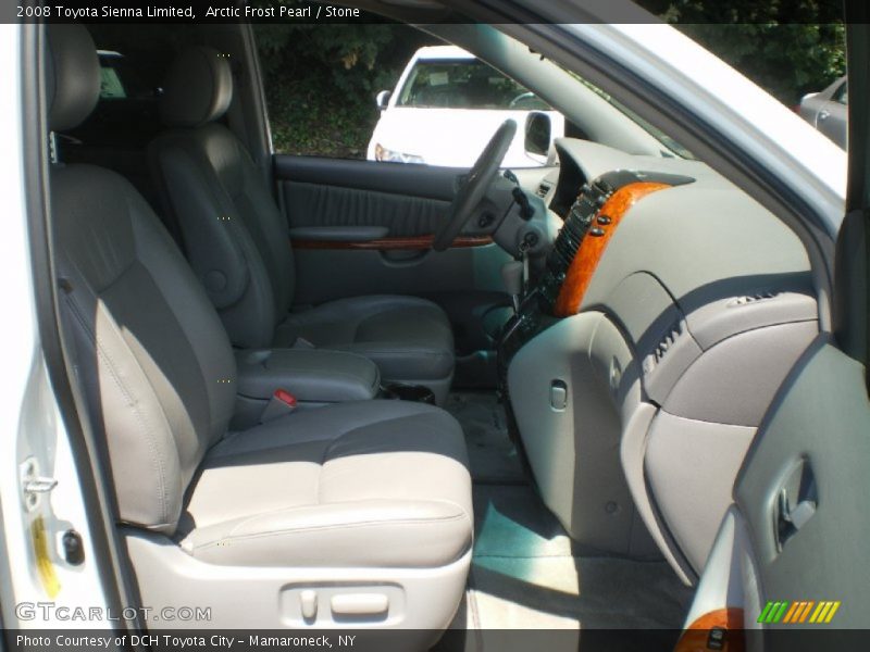 Arctic Frost Pearl / Stone 2008 Toyota Sienna Limited