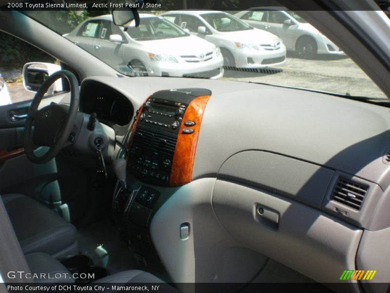 Arctic Frost Pearl / Stone 2008 Toyota Sienna Limited