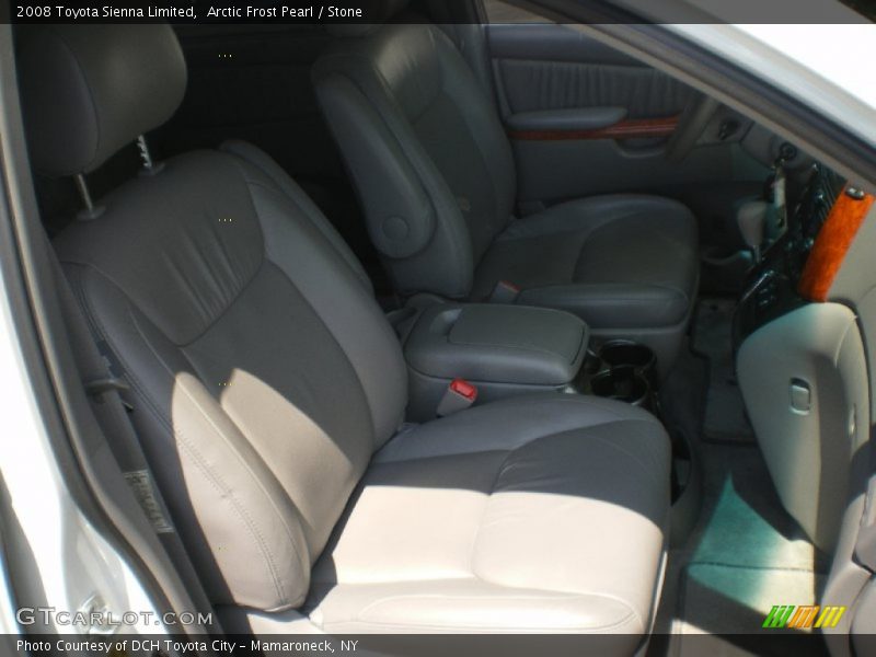 Arctic Frost Pearl / Stone 2008 Toyota Sienna Limited