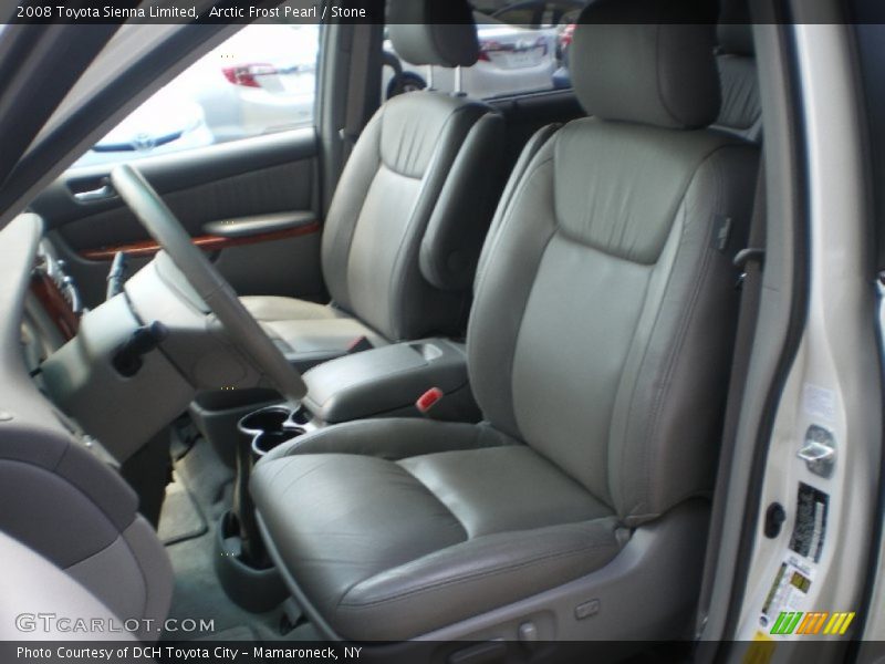 Arctic Frost Pearl / Stone 2008 Toyota Sienna Limited