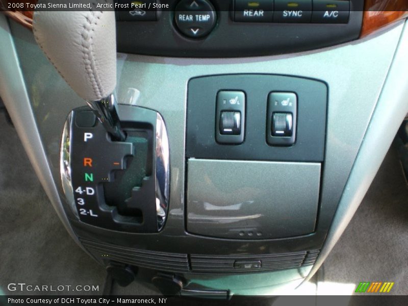 Arctic Frost Pearl / Stone 2008 Toyota Sienna Limited