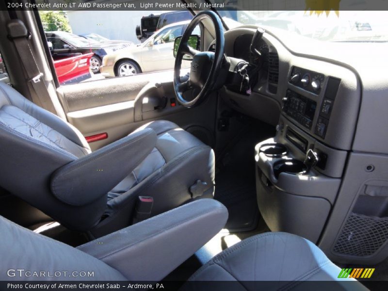 Light Pewter Metallic / Neutral 2004 Chevrolet Astro LT AWD Passenger Van