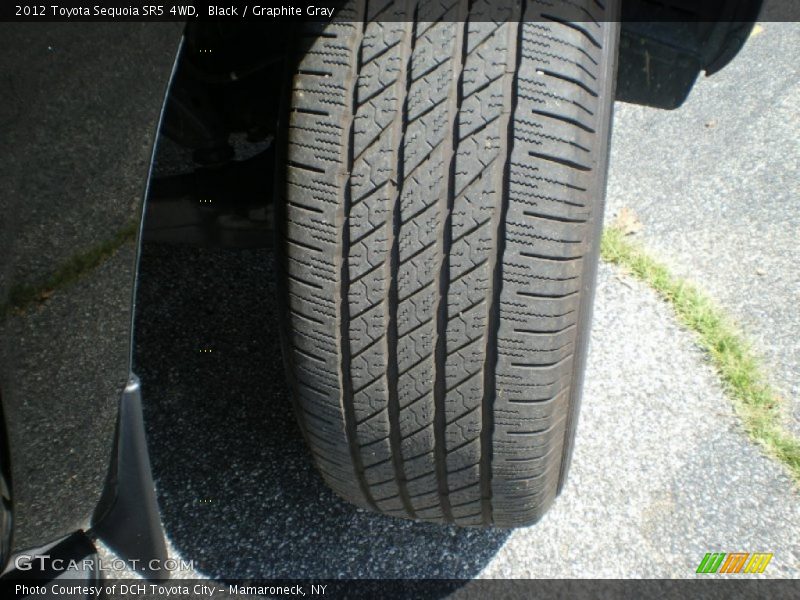 Black / Graphite Gray 2012 Toyota Sequoia SR5 4WD