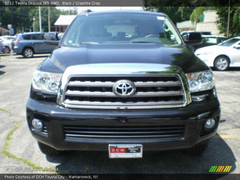 Black / Graphite Gray 2012 Toyota Sequoia SR5 4WD