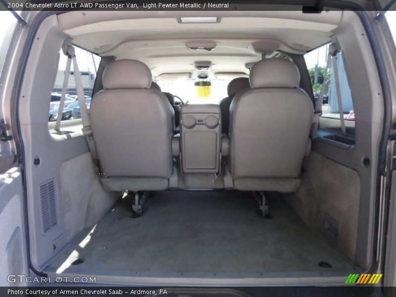 2004 Astro LT AWD Passenger Van Trunk