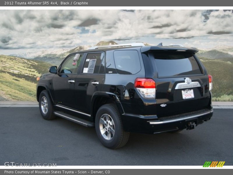 Black / Graphite 2012 Toyota 4Runner SR5 4x4