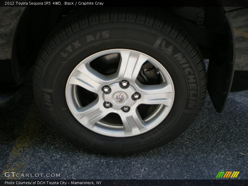Black / Graphite Gray 2012 Toyota Sequoia SR5 4WD