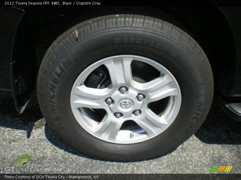 Black / Graphite Gray 2012 Toyota Sequoia SR5 4WD
