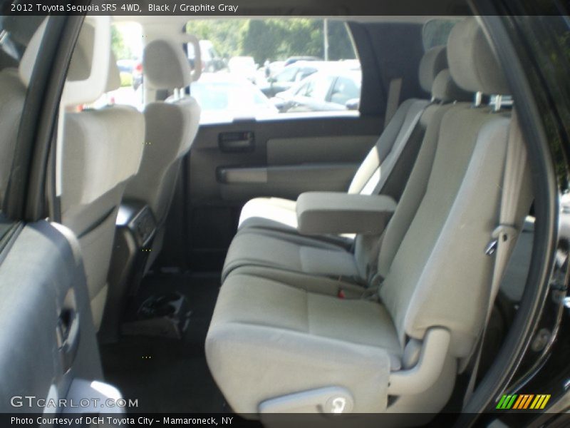 Black / Graphite Gray 2012 Toyota Sequoia SR5 4WD
