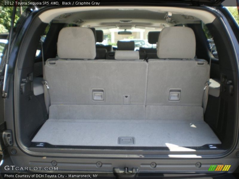 Black / Graphite Gray 2012 Toyota Sequoia SR5 4WD