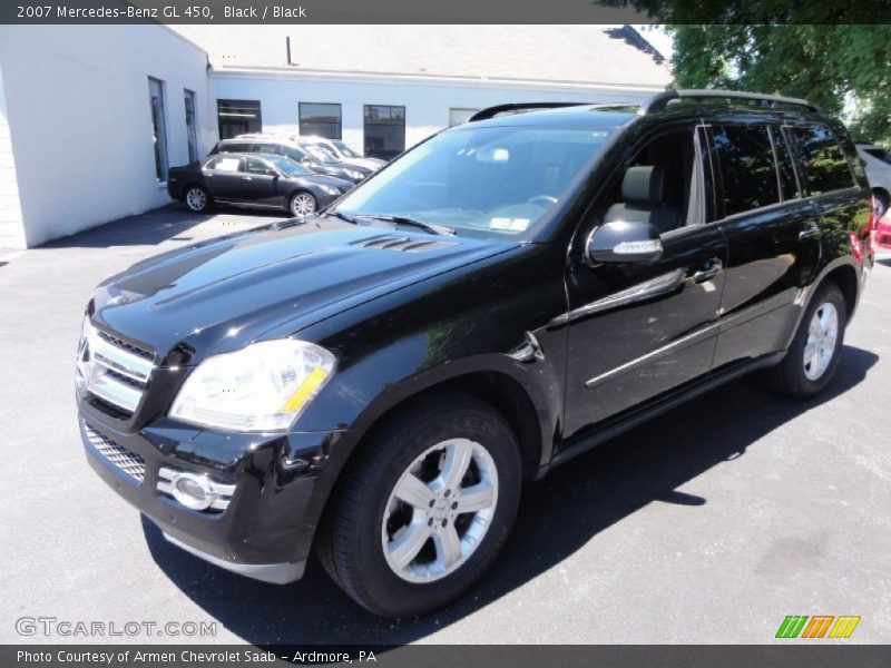 Black / Black 2007 Mercedes-Benz GL 450