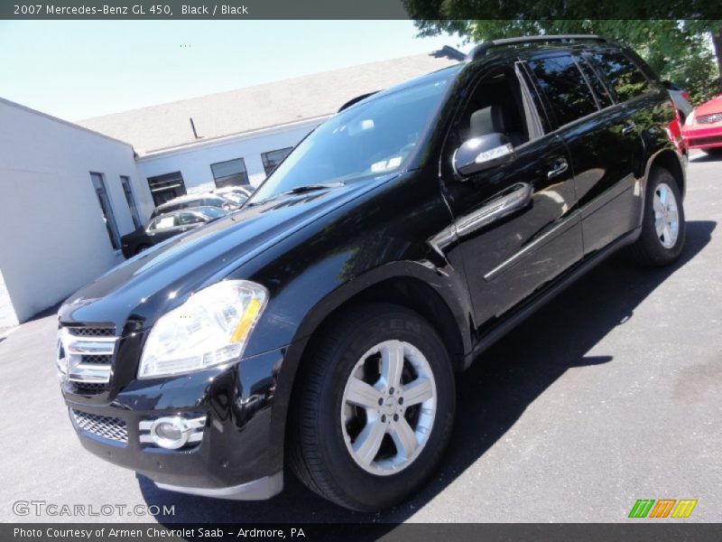 Black / Black 2007 Mercedes-Benz GL 450