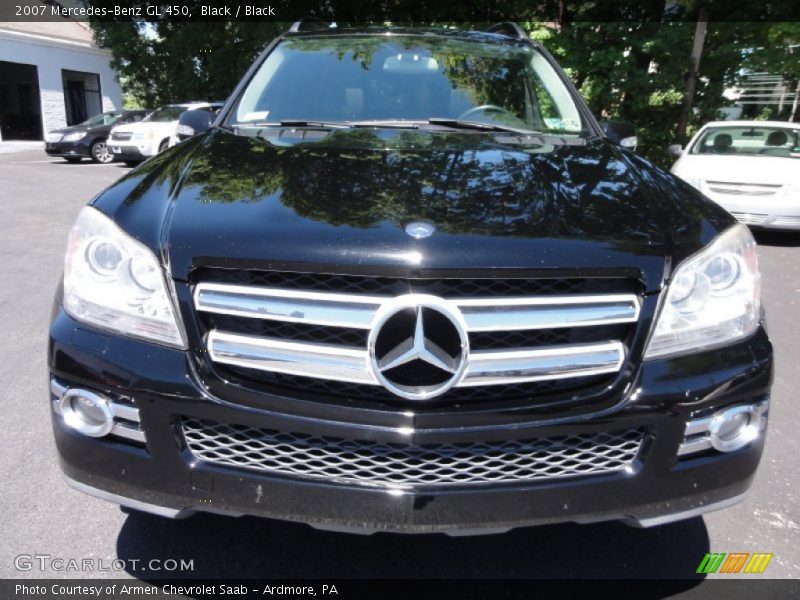 Black / Black 2007 Mercedes-Benz GL 450