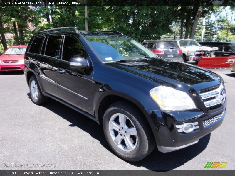 Black / Black 2007 Mercedes-Benz GL 450
