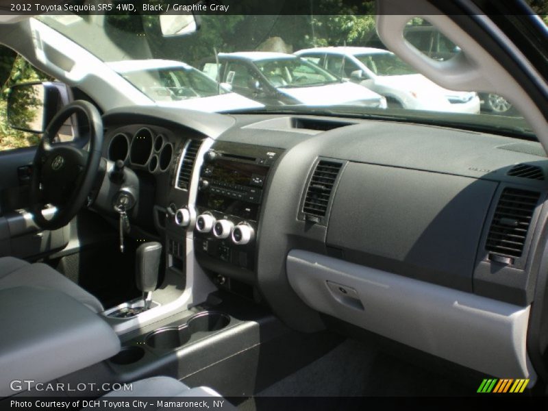 Black / Graphite Gray 2012 Toyota Sequoia SR5 4WD