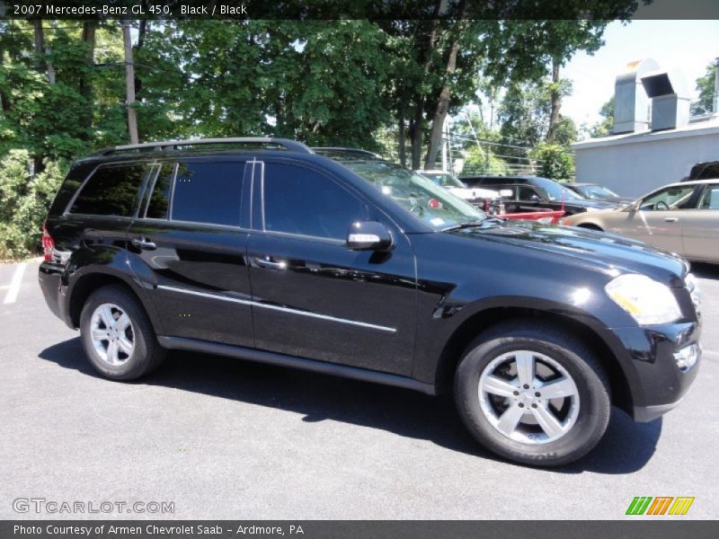 Black / Black 2007 Mercedes-Benz GL 450