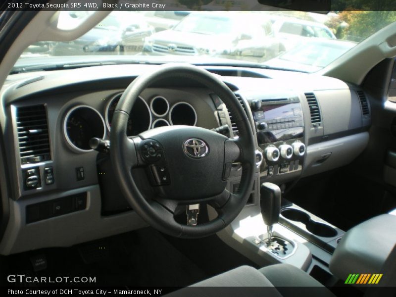 Black / Graphite Gray 2012 Toyota Sequoia SR5 4WD