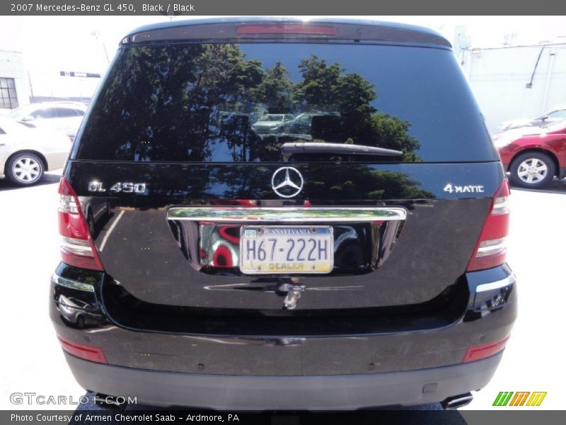 Black / Black 2007 Mercedes-Benz GL 450