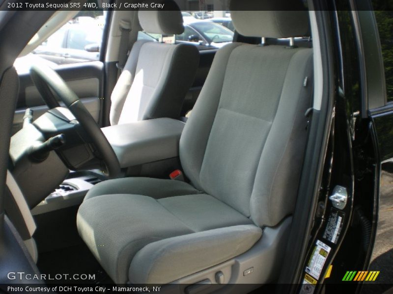 Black / Graphite Gray 2012 Toyota Sequoia SR5 4WD