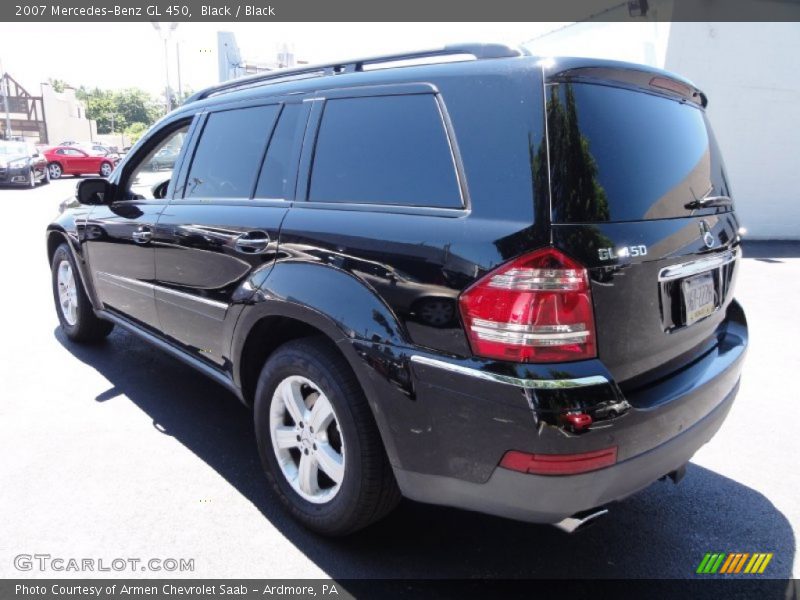 Black / Black 2007 Mercedes-Benz GL 450