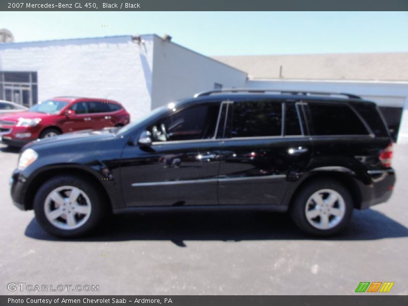 Black / Black 2007 Mercedes-Benz GL 450