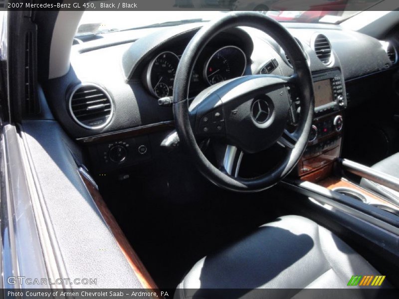 Black / Black 2007 Mercedes-Benz GL 450