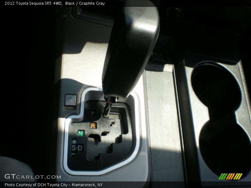 Black / Graphite Gray 2012 Toyota Sequoia SR5 4WD
