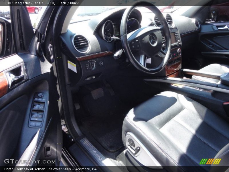 Black / Black 2007 Mercedes-Benz GL 450