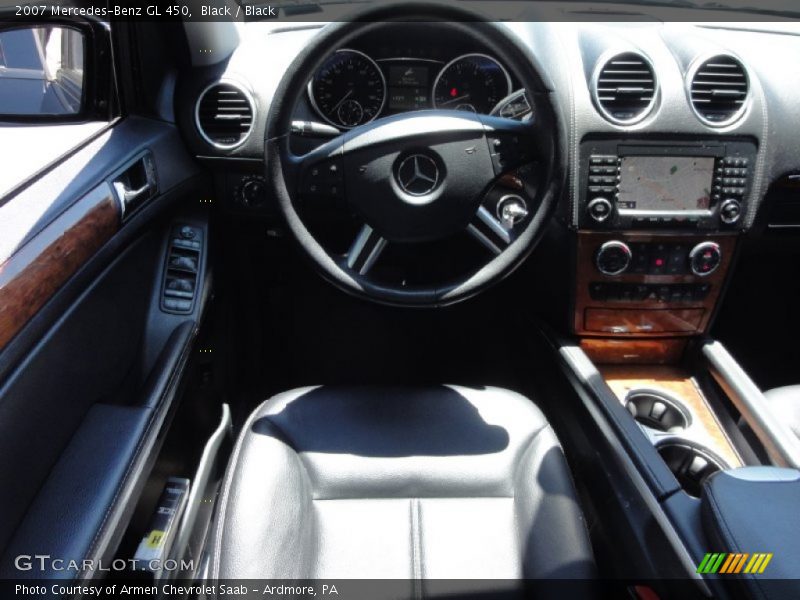 Black / Black 2007 Mercedes-Benz GL 450