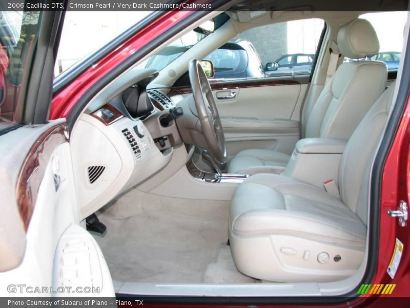 Crimson Pearl / Very Dark Cashmere/Cashmere 2006 Cadillac DTS