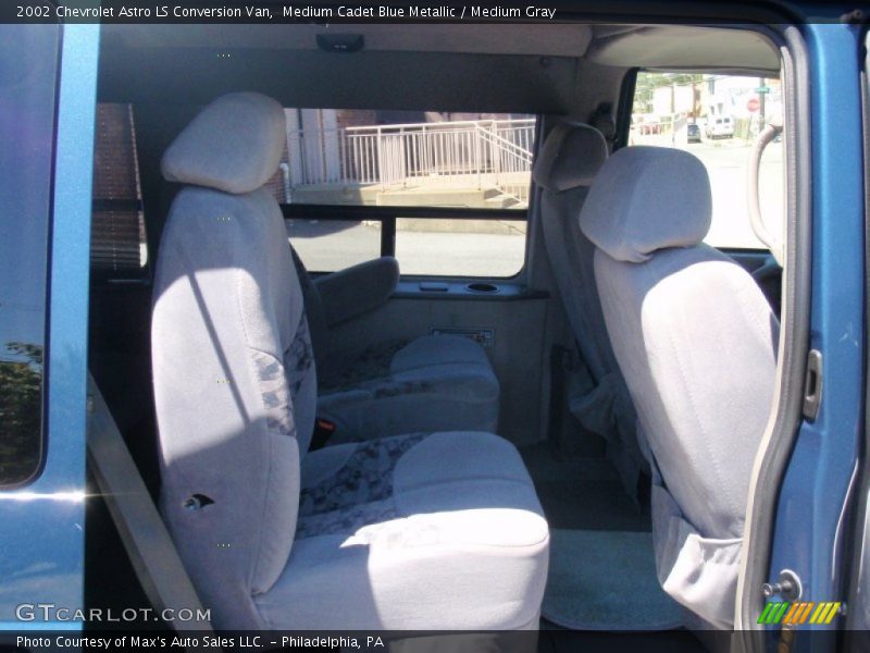 Rear Seat of 2002 Astro LS Conversion Van