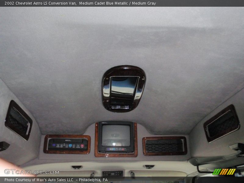 Medium Cadet Blue Metallic / Medium Gray 2002 Chevrolet Astro LS Conversion Van