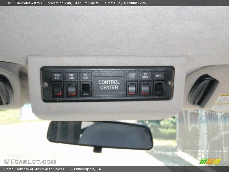 Medium Cadet Blue Metallic / Medium Gray 2002 Chevrolet Astro LS Conversion Van