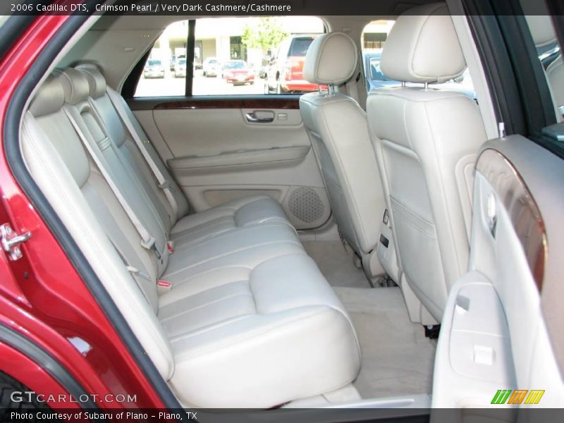 Crimson Pearl / Very Dark Cashmere/Cashmere 2006 Cadillac DTS