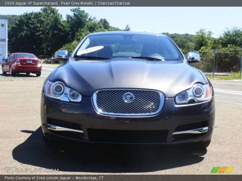 Pearl Grey Metallic / Charcoal/Charcoal 2009 Jaguar XF Supercharged