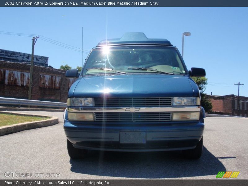 Medium Cadet Blue Metallic / Medium Gray 2002 Chevrolet Astro LS Conversion Van