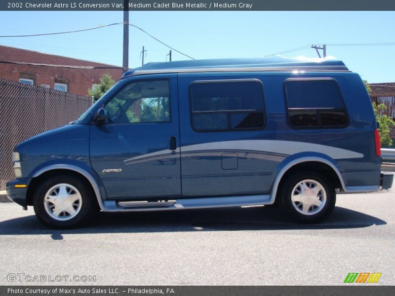  2002 Astro LS Conversion Van Medium Cadet Blue Metallic