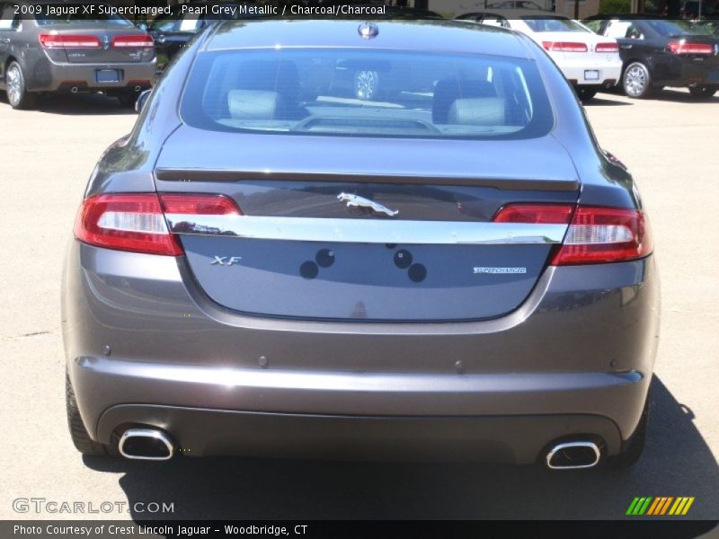 Pearl Grey Metallic / Charcoal/Charcoal 2009 Jaguar XF Supercharged