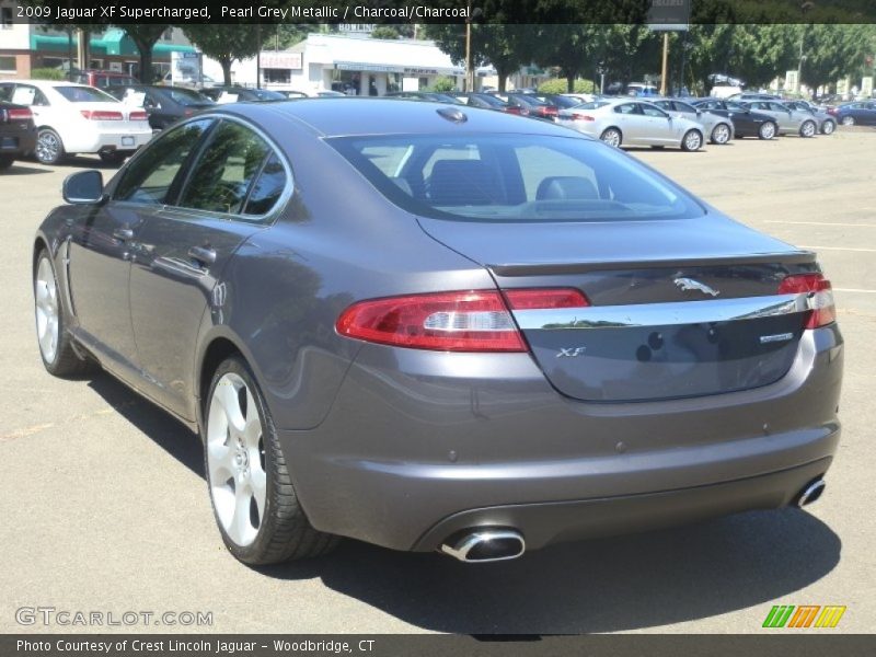 Pearl Grey Metallic / Charcoal/Charcoal 2009 Jaguar XF Supercharged