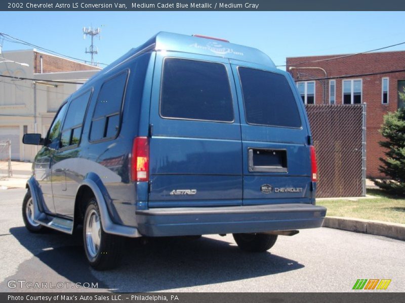 Medium Cadet Blue Metallic / Medium Gray 2002 Chevrolet Astro LS Conversion Van