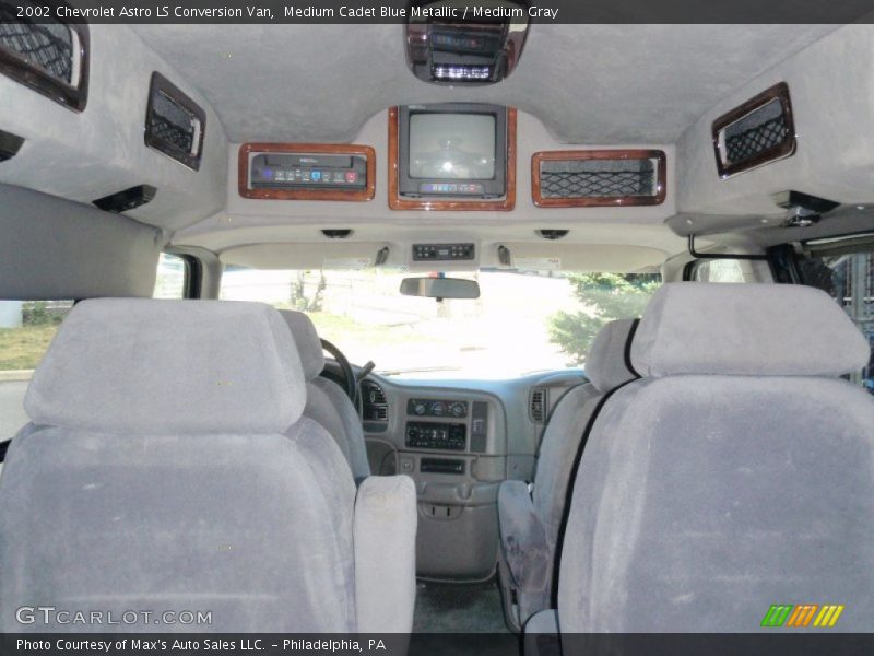 Medium Cadet Blue Metallic / Medium Gray 2002 Chevrolet Astro LS Conversion Van
