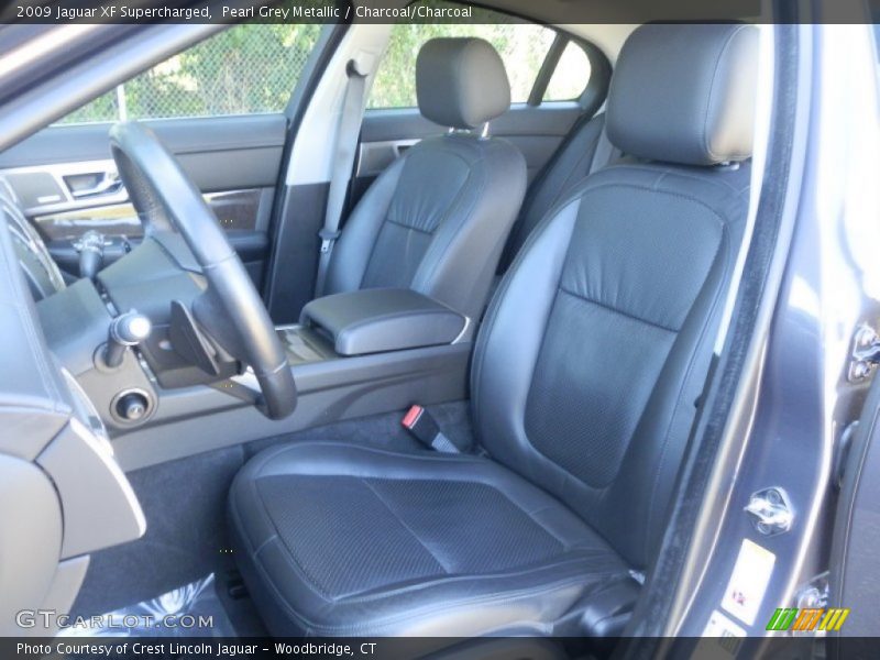 Pearl Grey Metallic / Charcoal/Charcoal 2009 Jaguar XF Supercharged