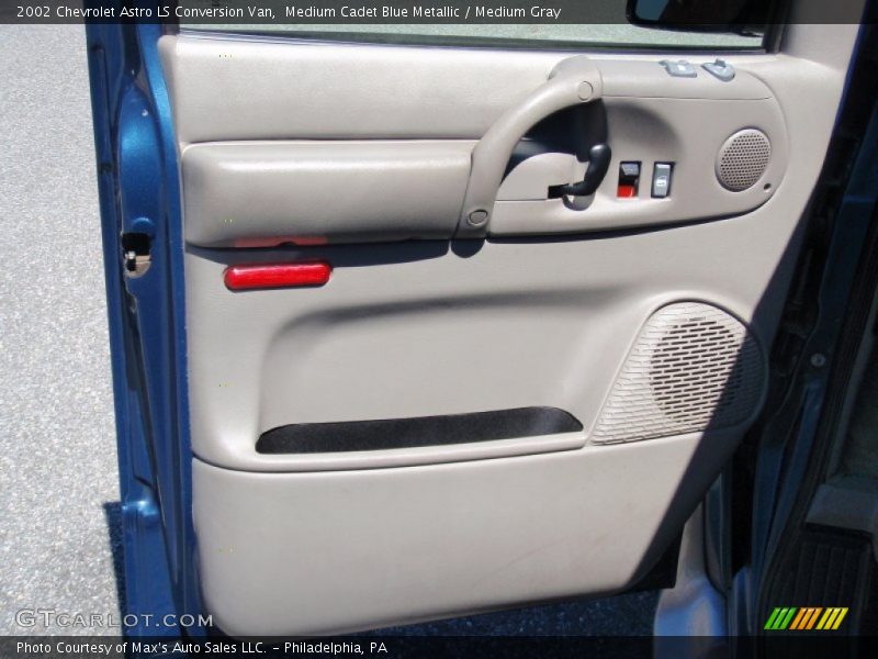 Medium Cadet Blue Metallic / Medium Gray 2002 Chevrolet Astro LS Conversion Van
