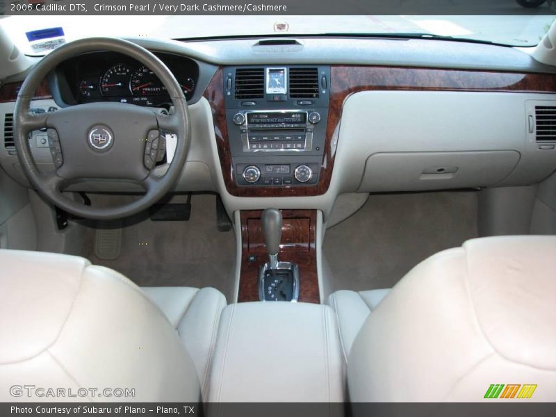Crimson Pearl / Very Dark Cashmere/Cashmere 2006 Cadillac DTS