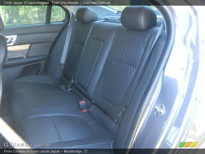 Pearl Grey Metallic / Charcoal/Charcoal 2009 Jaguar XF Supercharged